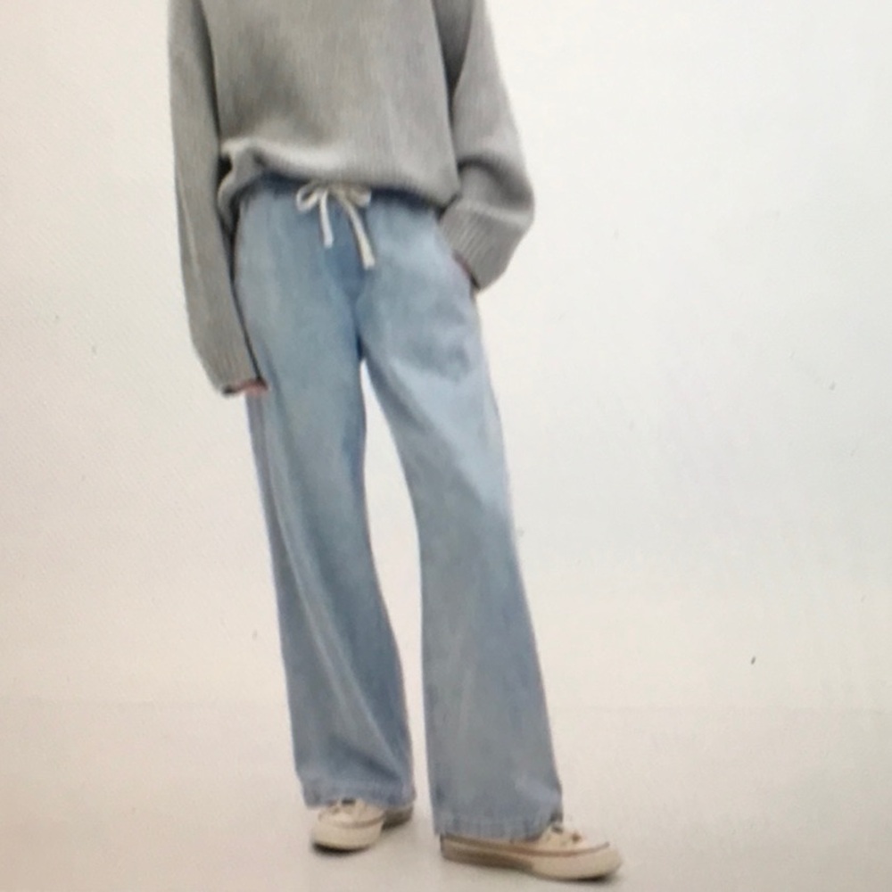 Gap Baggy Jeans Pull-On Wide Leg